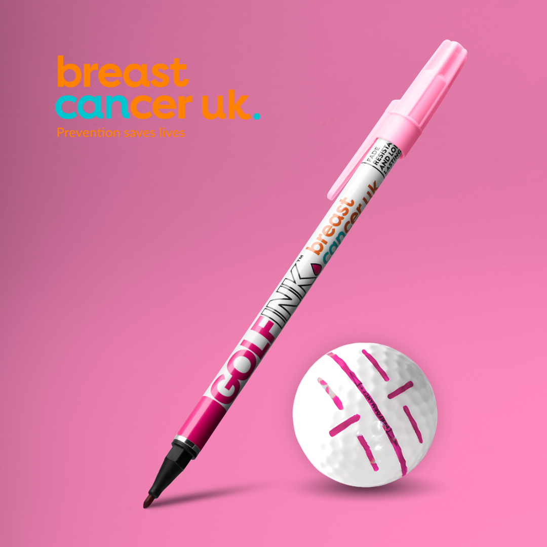 Limited Edition Fuchsia Pink GOLFINK Marker Pen – golf ball marker from Premium Golf Gifts