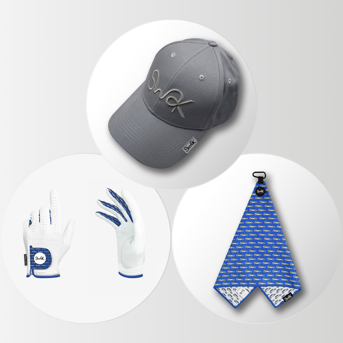 Classic Car Enthusiast Hat, Gloves & Towel Gift Set – golf gift set from Premium Golf Gifts