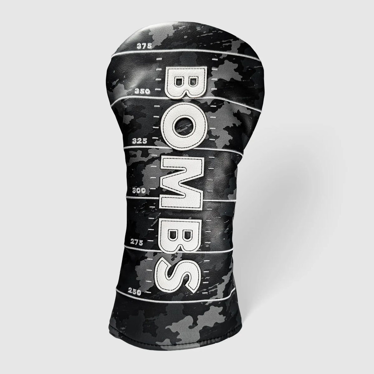 Bombs Driver Headcover – embroidered golf club headcover from Premium Golf Gifts