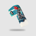 Birdie Train 2.0 Blade Putter Headcover – embroidered golf club headcover from Premium Golf Gifts