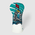 Birdie Train 2.0 Driver Headcover – embroidered golf club headcover from Premium Golf Gifts