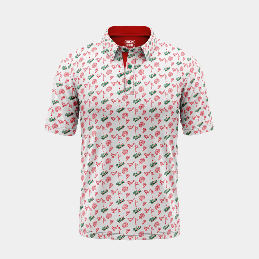 Fresh Slices Golf Polo – golf polo shirt from Premium Golf Gifts