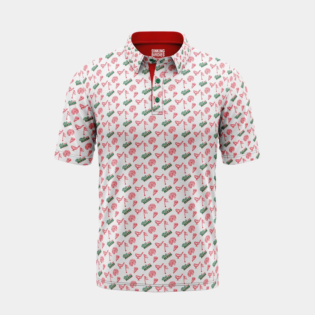 Fresh Slices Golf Polo – golf polo shirt from Premium Golf Gifts