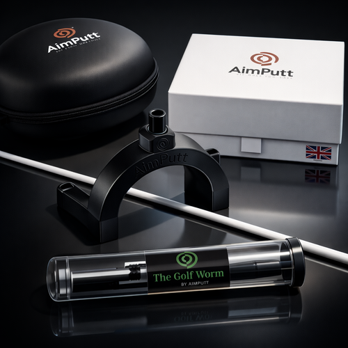 AimPutt & Golf Worm Training Aid Bundle – golf training aid from Premium Golf Gifts
