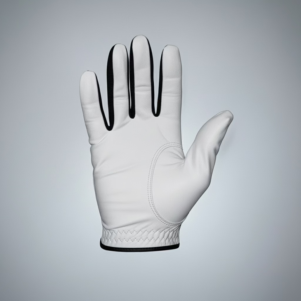 Classic Cabretta Leather Golf Glove – detail view from Premium Golf Gifts