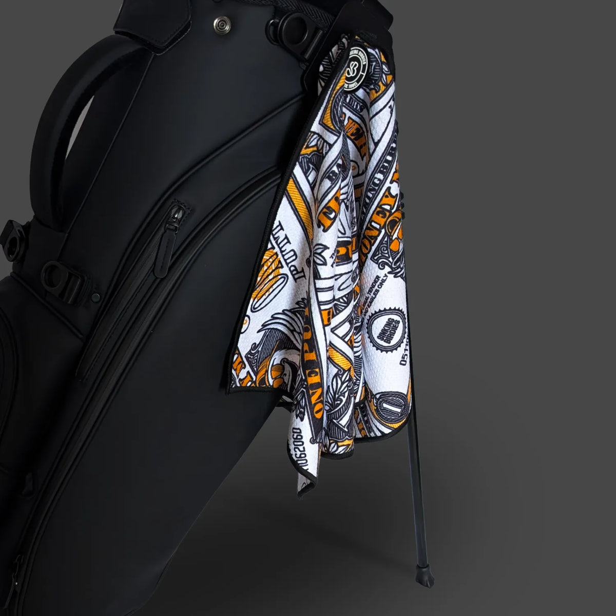 Money Maker Magnetic Golf Towel – magnetic golf towel from Premium Golf Gifts