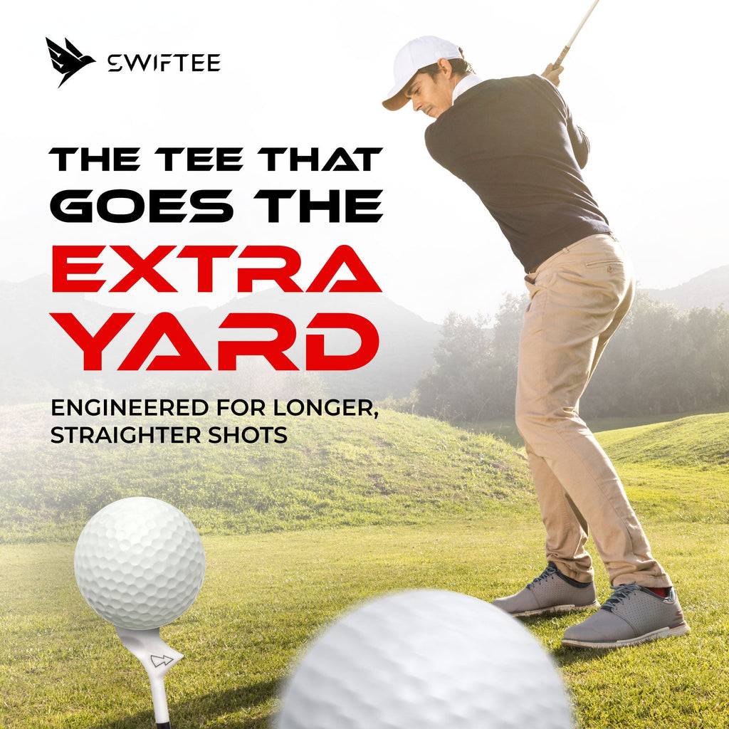 SWIFTEE 10 Pack of Orange Premium 10 Degree 83mm Golf Tees