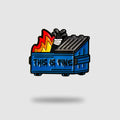 Dumpster Fire Golf Ball Marker – golf ball marker from Premium Golf Gifts