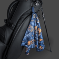 Tiki Gold Magnetic Golf Towel – magnetic golf towel from Premium Golf Gifts