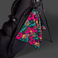 Tiki Tap-in Magnetic Golf Towel – magnetic golf towel from Premium Golf Gifts