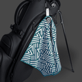 ZigZag Magnetic Golf Towel – magnetic golf towel from Premium Golf Gifts